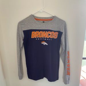 Authentic Denver Broncos Long Sleeve Shirt